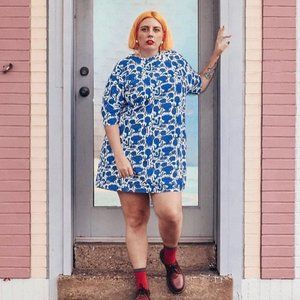 Tamara Malas Tess Printed Dress Size 18/20